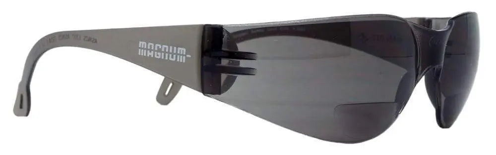 Magnum Safety Glasses - Bifocal Smoke Lens (+2.50) 068+2.50SD Metro Workwear.